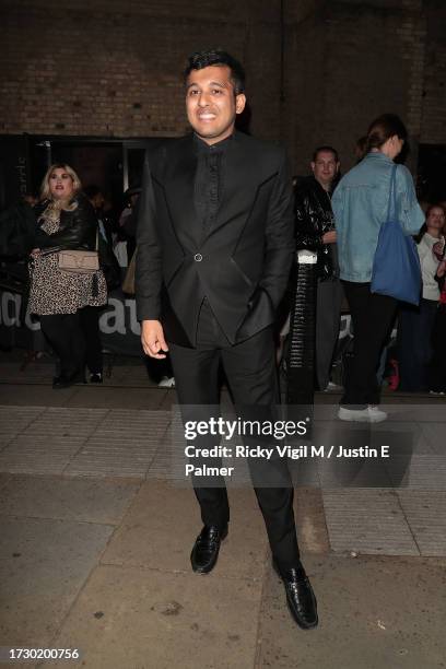 Raghav Tibrewal seen attending the Attitude Awards 2023 at The Roundhouse on October 11, 2023 in London, England.