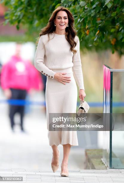 Catherine, Princess of Wales visits Nottingham Trent University, to hear how they and the University of Nottingham are ensuring their students have...