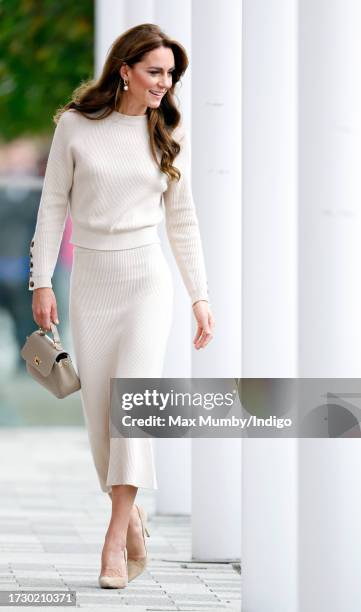 Catherine, Princess of Wales visits Nottingham Trent University, to hear how they and the University of Nottingham are ensuring their students have...