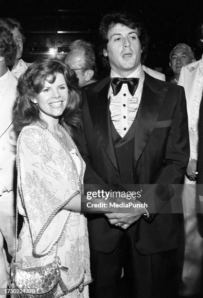 Sylvester Stallone and Sasha Czack at the premiere of F.I.S.T. In Los Angeles, California April 13, 1978