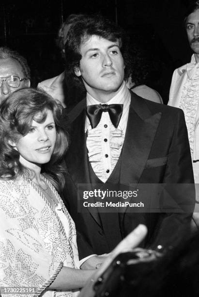 Sylvester Stallone and Sasha Czack at the premiere of F.I.S.T. In Los Angeles, California April 13, 1978