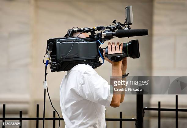 cameraman - câmera de televisão - fotografias e filmes do acervo