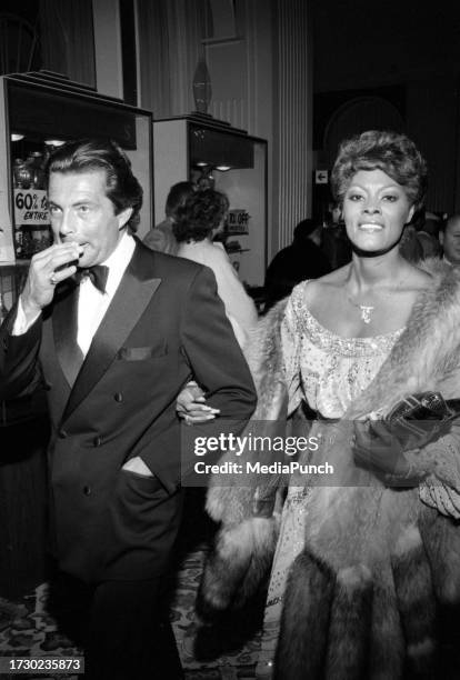 Gianni Russo Dionne Warwick Circa 1980's ..