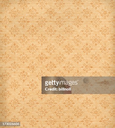 Antique Wallpaper With Pattern Background Texture High-Res Stock Photo -  Getty Images