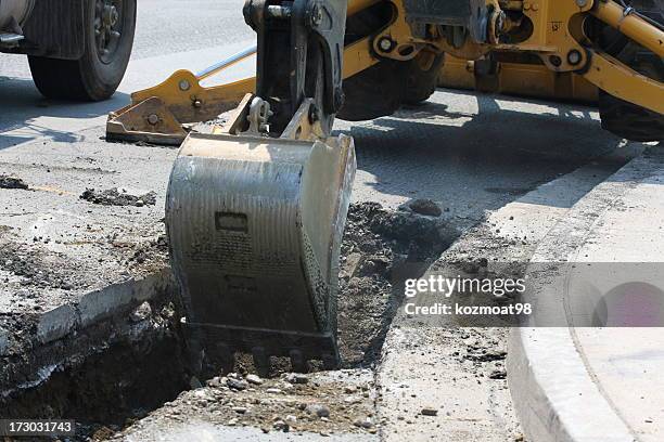 Backhoe Trenches 392 Backhoe Digging Trench Stock Photos, High-Res Pictures, and Images ...