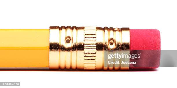 pencil eraser - pencil with rubber stock pictures, royalty-free photos & images