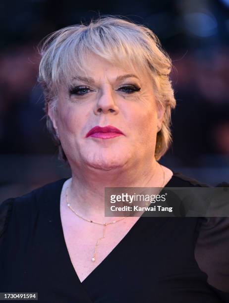 Eddie Izzard attends the "Doctor Jekyll" World Premiere at Odeon Luxe Leicester Square on October 11, 2023 in London, England.