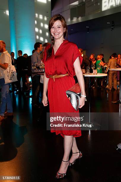 Katrin Bauerfeind attends the Munich Film Festival 2013 - 'Foerderpreis Neues Deutsches Kino' at BMW Museum on July 05, 2013 in Munich, Germany.