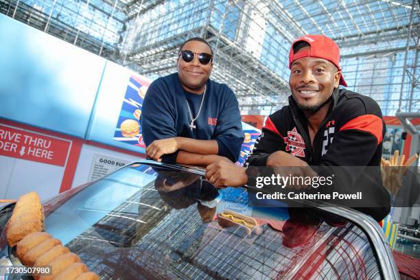 Kenan Thompson and Kel Mitchell at New York Comic Con at Javits Center on October 15, 2023 in New York City.