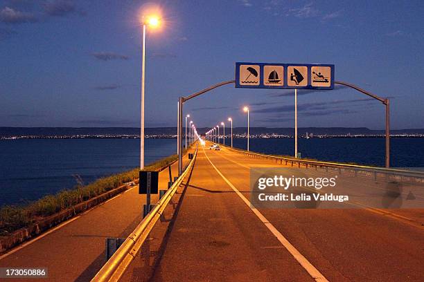 arriving in the evening palmas - tocantins - brazi - palmas tocantins stockfoto's en -beelden