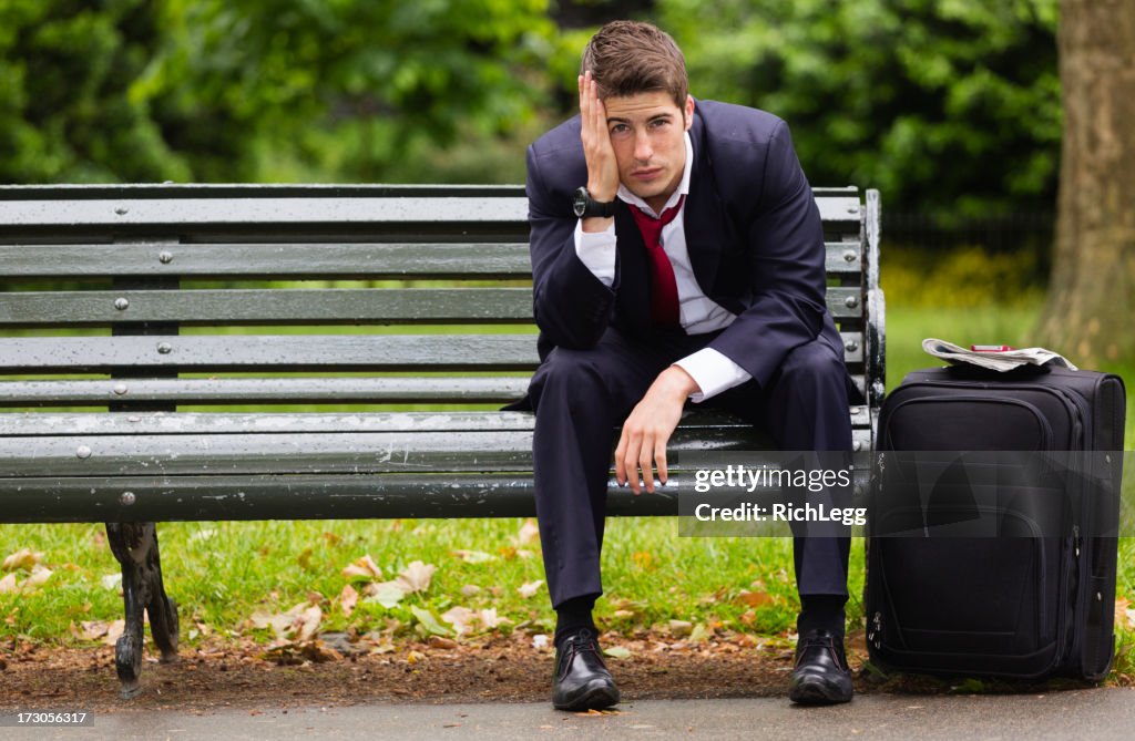 Depressed Businessman