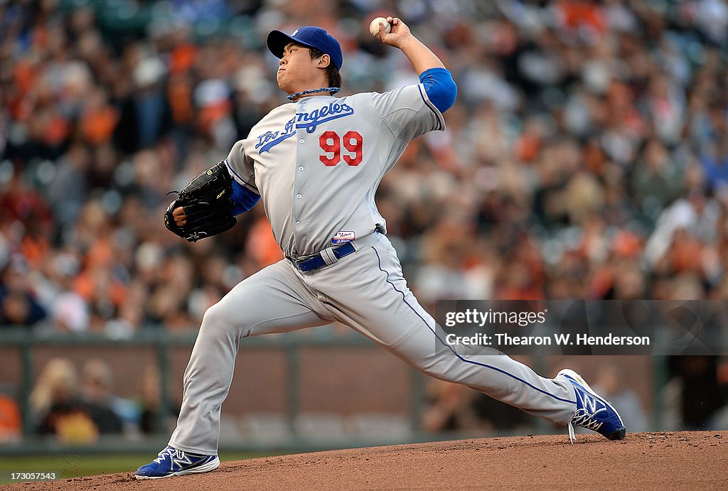 Los Angeles Dodgers v San Francisco Giants