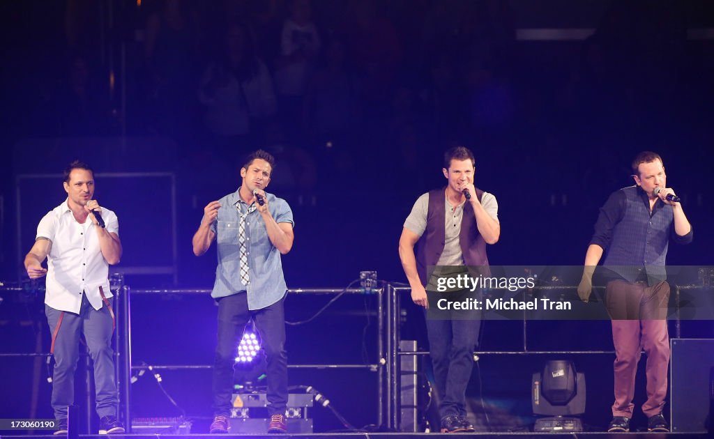 New Kids On The Block In Concert - Los Angeles, CA
