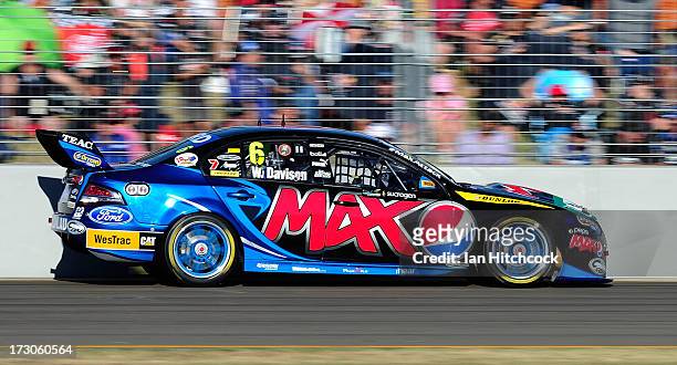 Will Davison drives the Ford's Pepsi Max Crew Ford during race 20 for the Townsville 400, which is round seven of the V8 Supercar Championship Series...