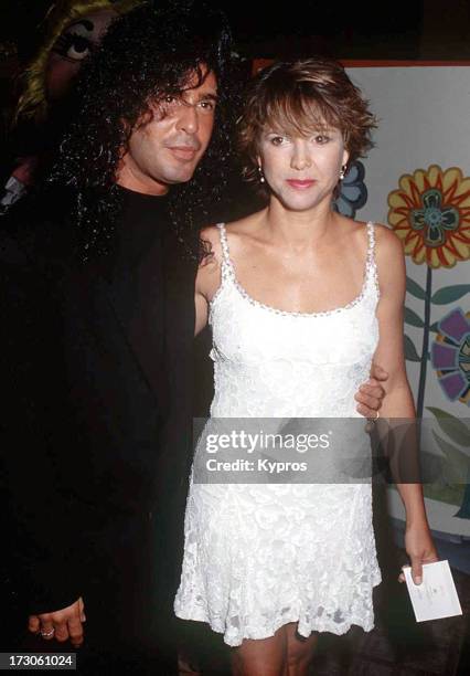 Actress and singer Kristy McNichol with hairdresser Joey Corsaro at the 30th Anniversary Celebration of the St. Jude Children's Research Hospital on...