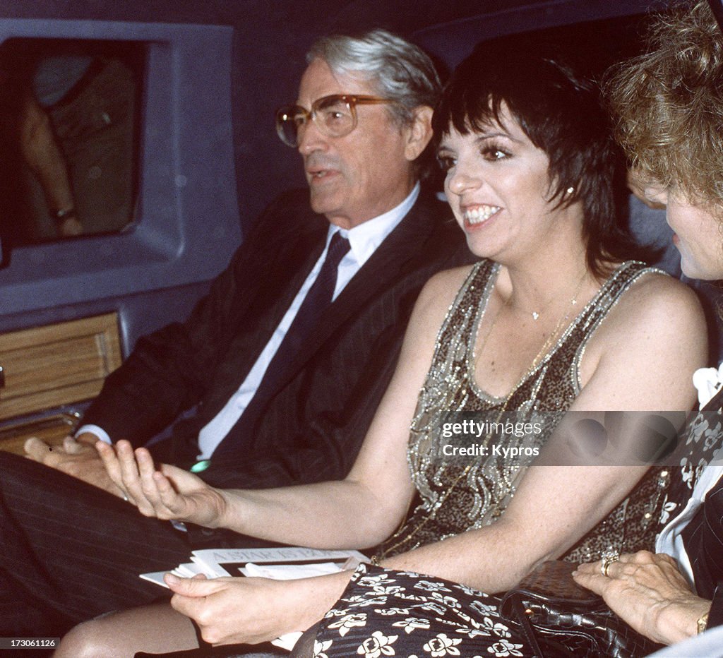 Liza Minnelli And Gregory Peck