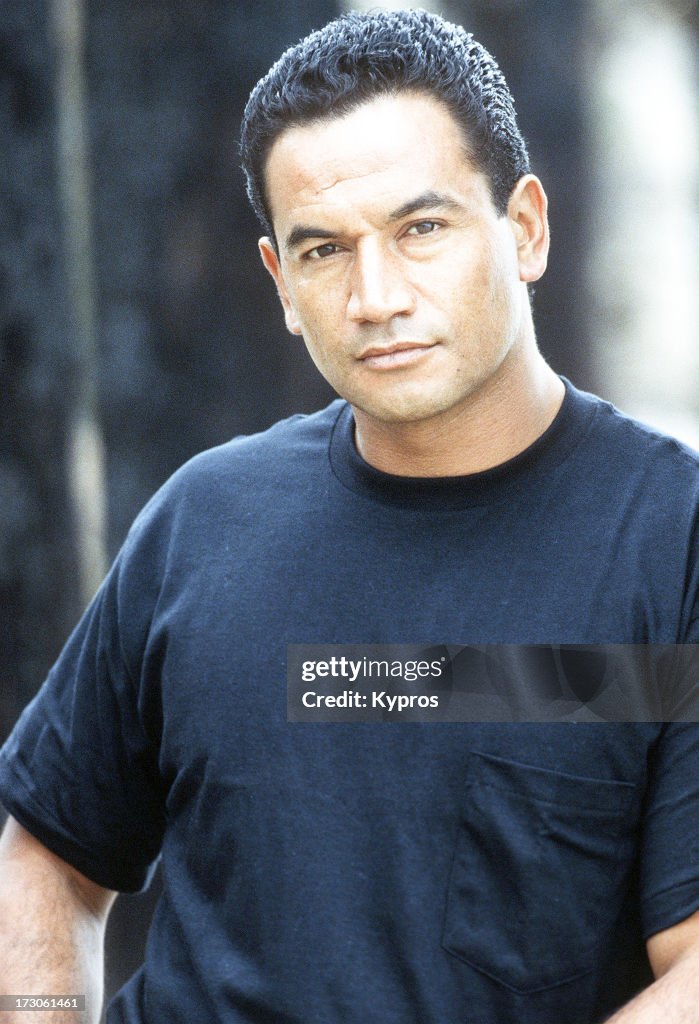 Actor Temuera Morrison, circa 1995. News Photo - Getty Images