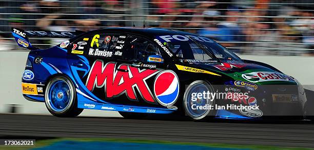 Will Davison drives the Ford's Pepsi Max Crew Ford during race 20 for the Townsville 400, which is round seven of the V8 Supercar Championship Series...