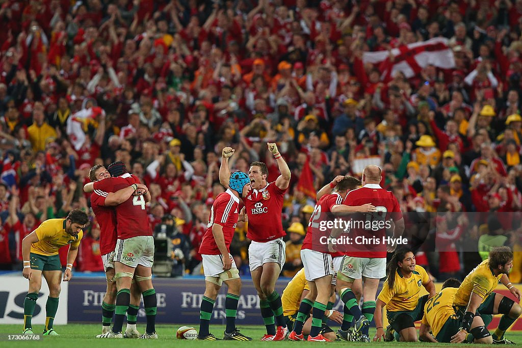 Australia v British & Irish Lions: Game 3