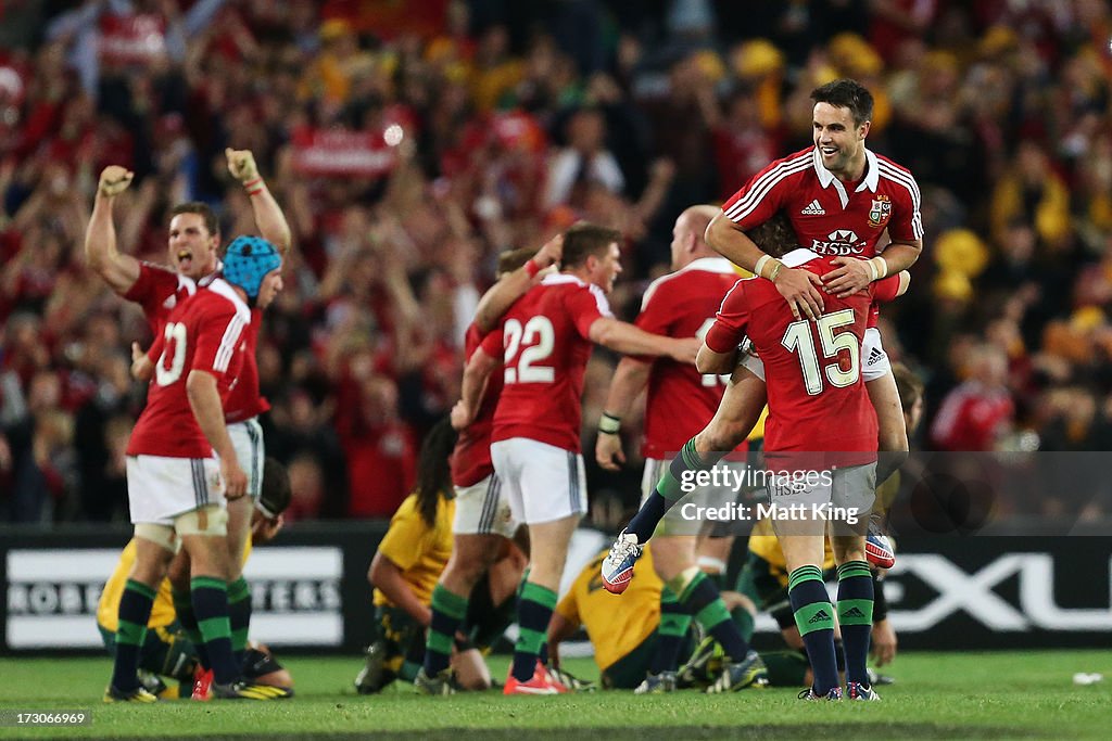 Australia v British & Irish Lions: Game 3