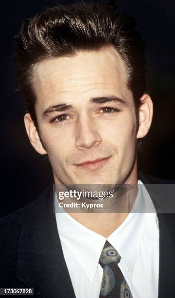 American actor Luke Perry, circa 1992.