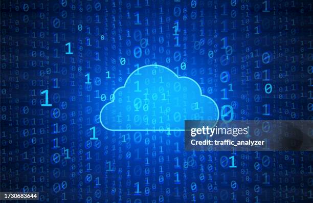 cloud computing - cloud security stock illustrations