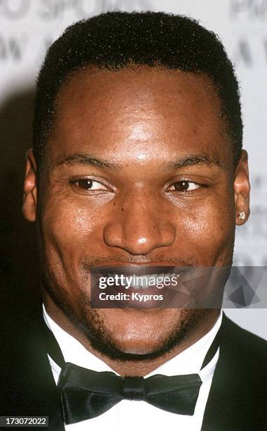 American baseball and football player Bo Jackson, 1992.