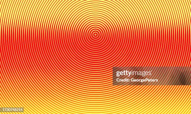 concentric circles abstract background - extreme weather radar stock illustrations