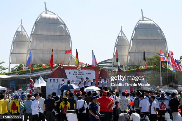 General view of Ivo Oliveira of Portugal, George Bennett of New Zealand, Felix Grossschartner of Austria, Vegard Stake Laengen of Norway, Sebastian...