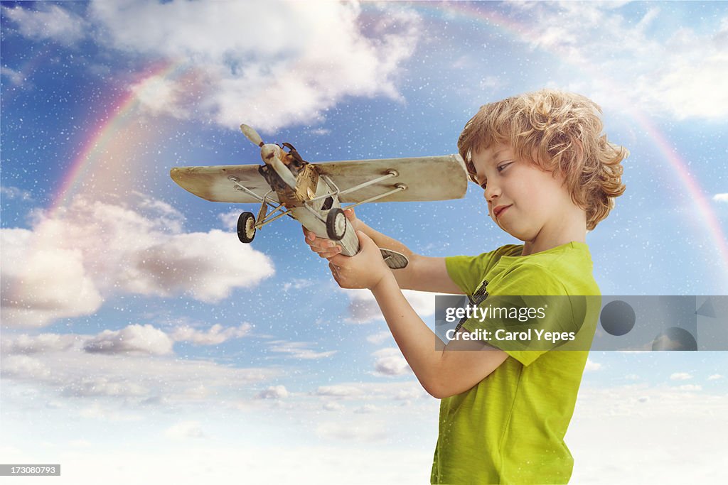 Fly high on the sky