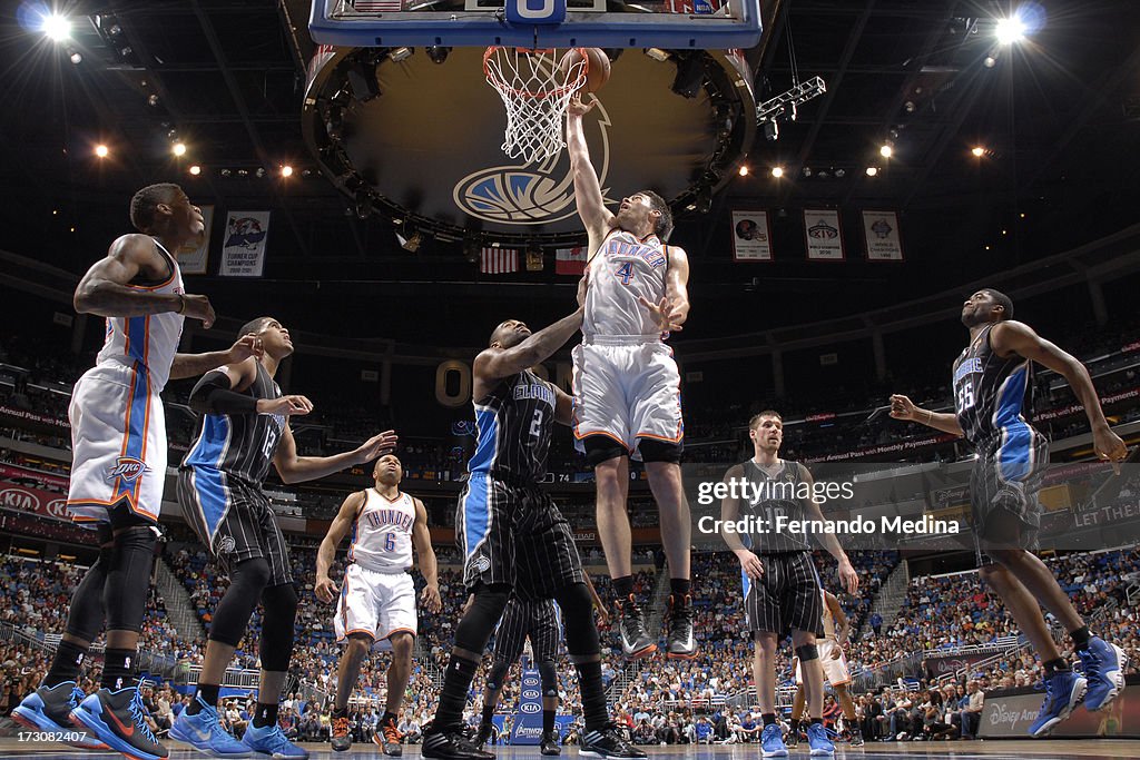 Oklahoma City Thunder v Orlando Magic