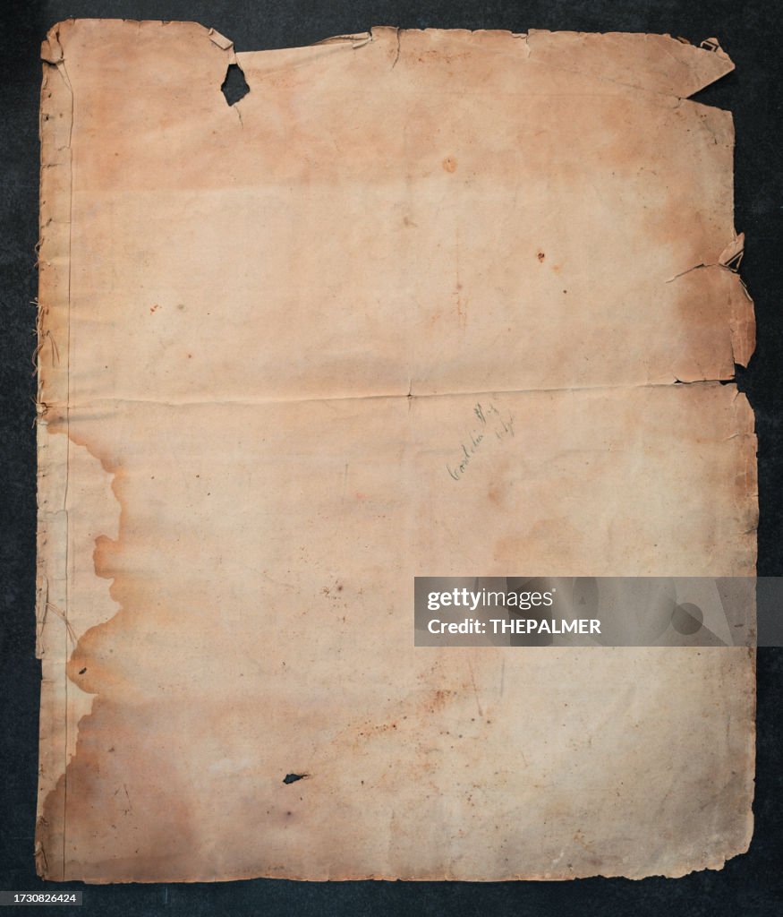 Ancient Paper Note Ancient Piece Of Paper High-Res Vector Graphic - Getty Images