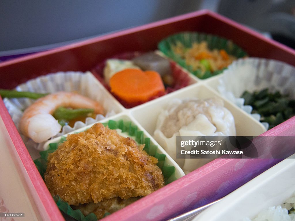 In-flight meal