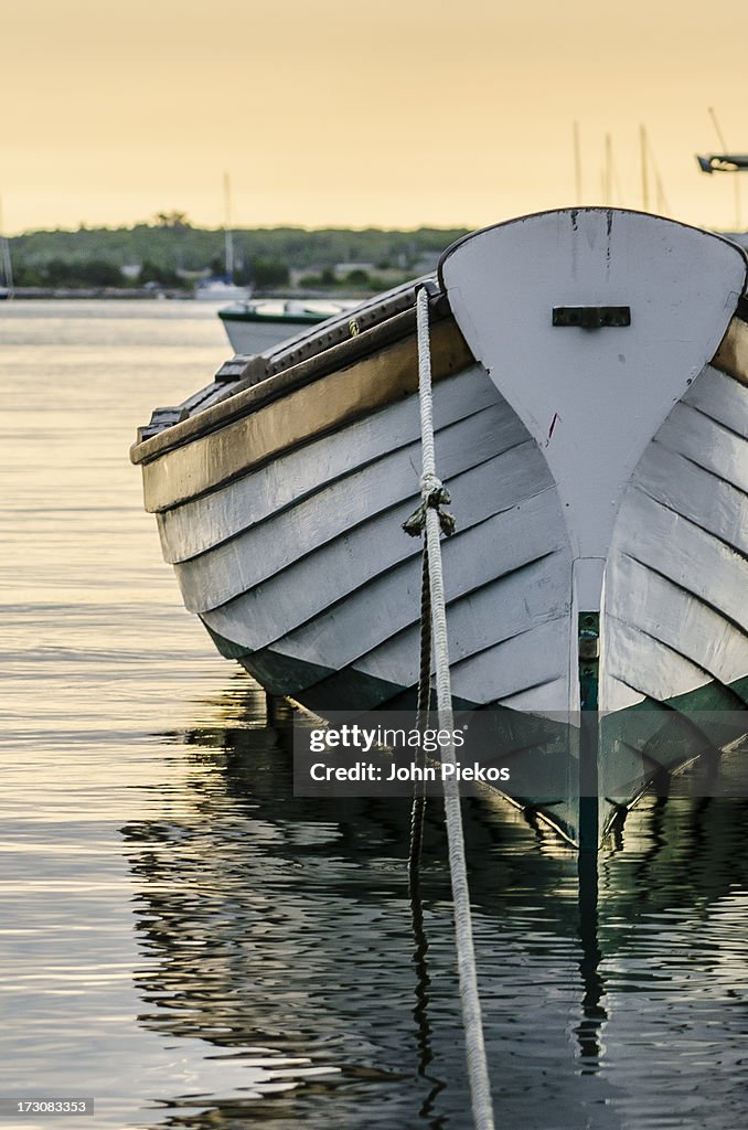 The Wooden Row Boat
