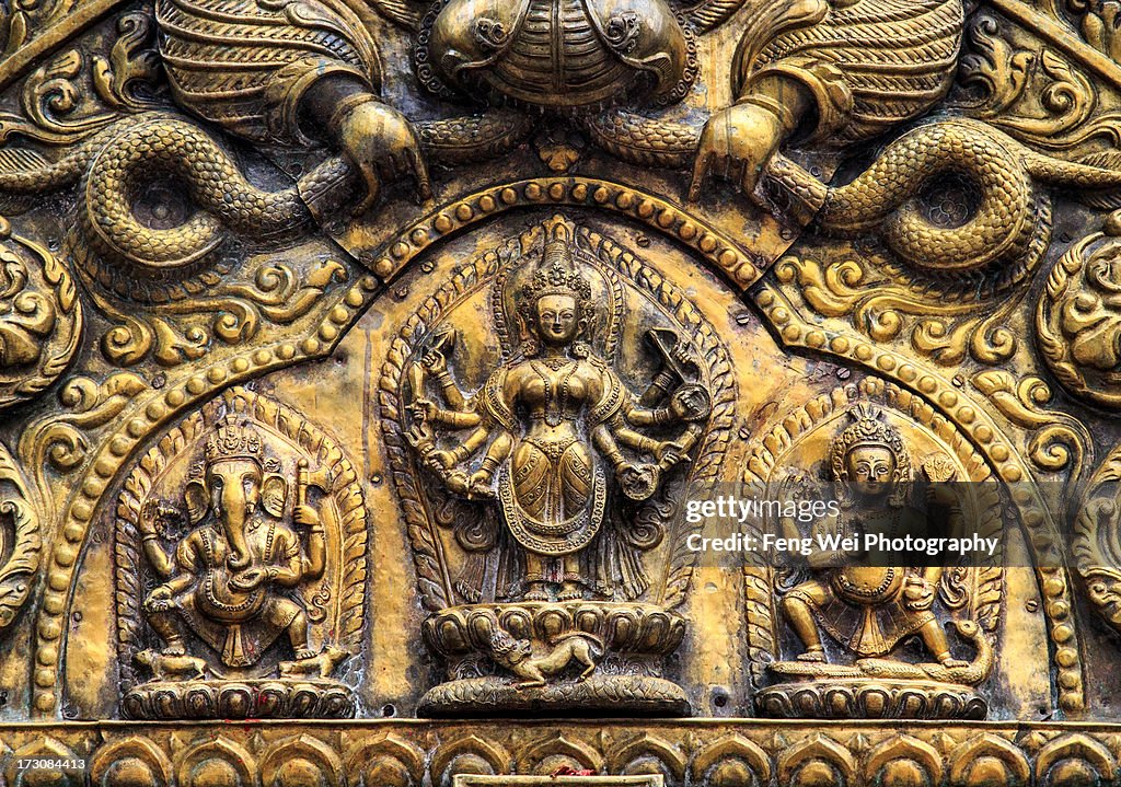 Hindu Deities, Bindhya Basini Temple, Pokhara