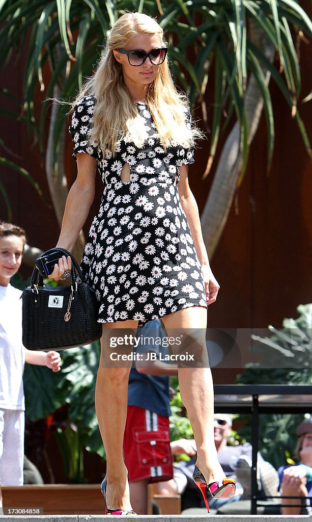 Celebrity Sightings In Los Angeles - July 6, 2013