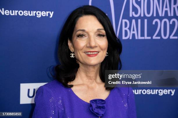 Johnese Spisso attends the UCLA Department of Neurosurgery's 2023 Visionary Ball at The Beverly Hilton on October 11, 2023 in Beverly Hills,...