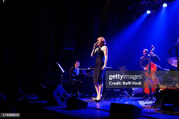 Actress/singer Molly Ringwald performs on day nine during the 2013 Festival International de Jazz de Montreal on July 6, 2013 in Montreal, Canada.