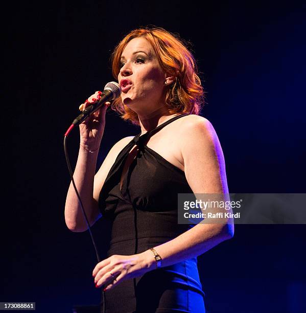 Actress/singer Molly Ringwald performs on day nine during the 2013 Festival International de Jazz de Montreal on July 6, 2013 in Montreal, Canada.