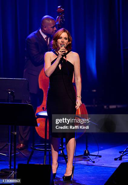 Actress/singer Molly Ringwald performs on day nine during the 2013 Festival International de Jazz de Montreal on July 6, 2013 in Montreal, Canada.