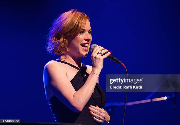 Actress/singer Molly Ringwald performs on day nine during the 2013 Festival International de Jazz de Montreal on July 6, 2013 in Montreal, Canada.