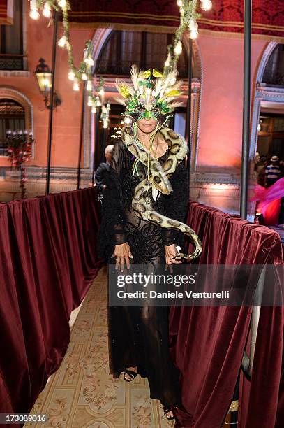 Marpessa Henninck attends the 'Ballo in Maschera' to Celebrate Dolce&Gabbana Alta Moda at Palazzo Pisani Moretta on July 6, 2013 in Venice, Italy.