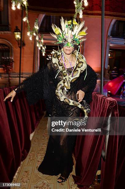 Marpessa Henninck attends the 'Ballo in Maschera' to Celebrate Dolce&Gabbana Alta Moda at Palazzo Pisani Moretta on July 6, 2013 in Venice, Italy.