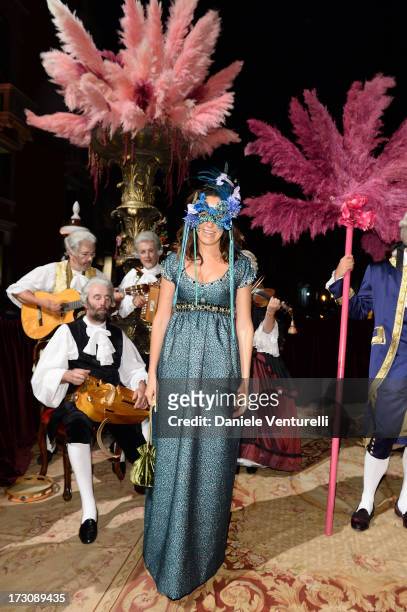 Coco Brandolino D'Adda attends the 'Ballo in Maschera' to Celebrate Dolce&Gabbana Alta Moda at Palazzo Pisani Moretta on July 6, 2013 in Venice,...