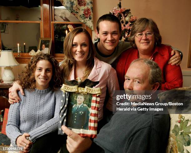 The Burke family and his fianc?e Dina DelMonaco prepare to welcome home Matt Burke from his 1 year service in Iraq to his home in Rockland on...