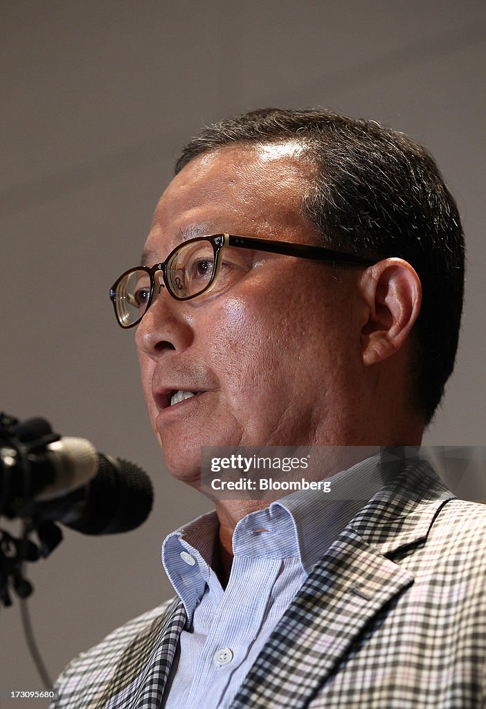 Asiana Airlines Chief Executive Officer Yoon Young Doo Speaks At News Conference