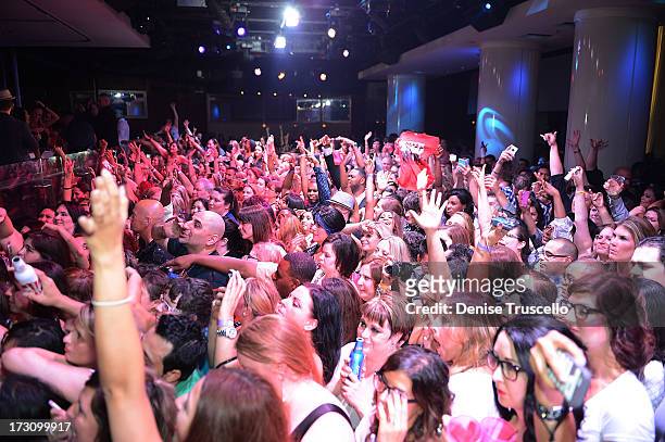 General view at Pure Nightclub at Caesars Palace on July 6, 2013 in Las Vegas, Nevada.