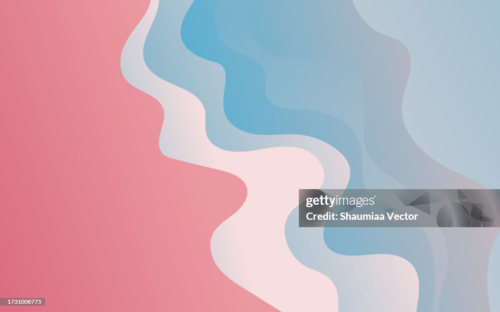 Moderner abstrakter Wellenhintergrund