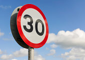 30Mph Speed Limit Sign