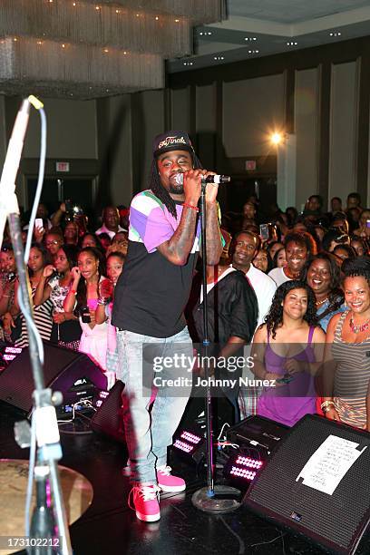 Wale performs at the Essence Day party at the W New Orleans on July 6, 2013 in New Orleans, Louisiana.